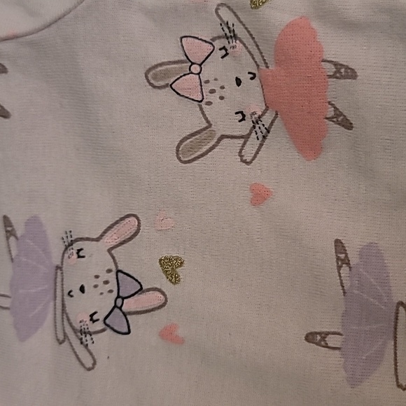 Gerber Girl 3-Pack Variety Onesies Bodysuits, 0 - 3 Months Pink, Lavender, White - Picture 7 of 11